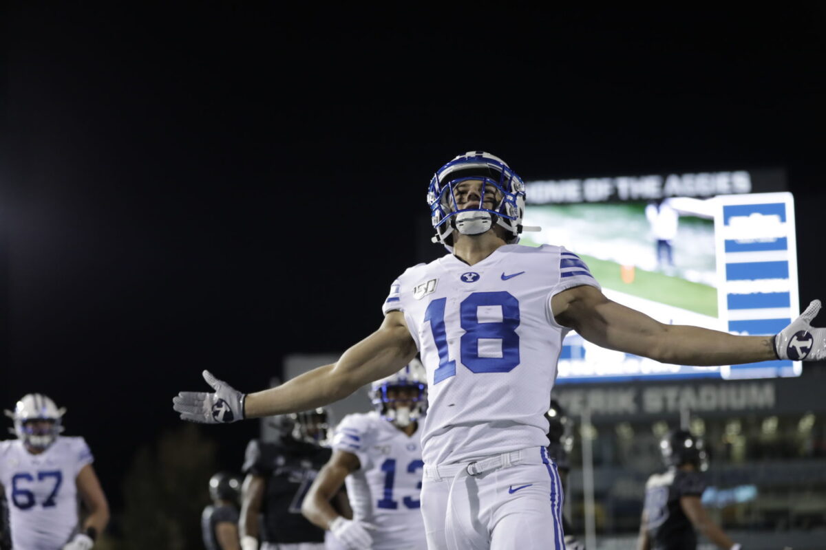 Romney family savoring BYU football experiences of Baylor and Gunner ...